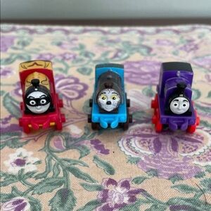 Thomas & Friends Red, Blue, and Purple Mini Train Set of 3